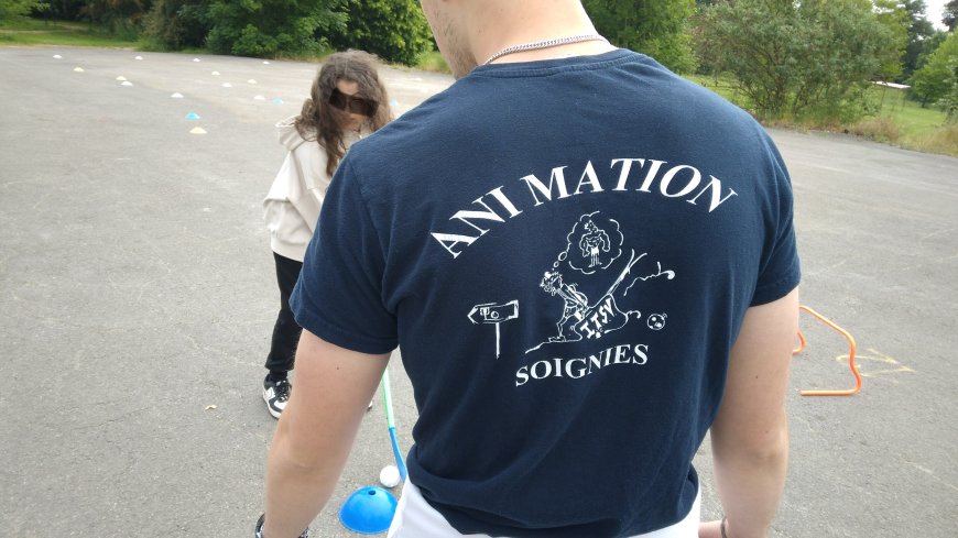 Journées d'encadrement pour les 5e Animation au domaine de La Louve à St Vaast